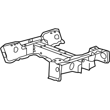 GM 42356215 Reinforcement Assembly, Floor Panel (Front Seat)