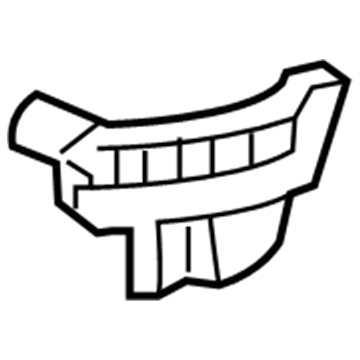 23496952 - Genuine GM Guide Assembly, Front Bumper Fascia