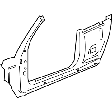 GM 10392754 Panel Assembly, Body Side *Prime Ww18