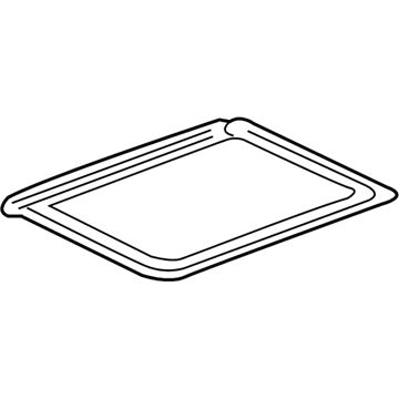 GM 20929618 Window Assembly, Roof Panel Rear