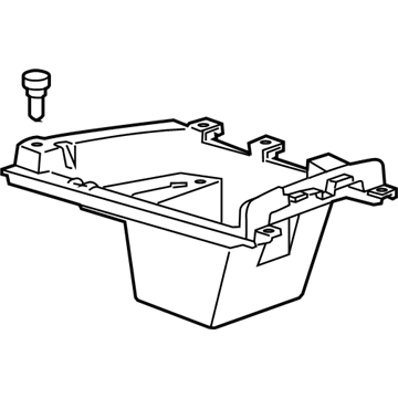 GM 23206002 Compartment Assembly, Front Floor Console