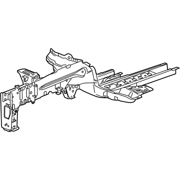 GM 42491589 Rail Assembly, Front Compartment Front Lower Side