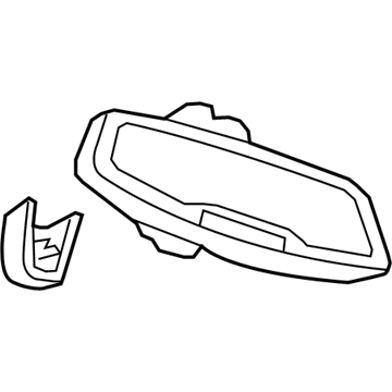GM 22843632 Mirror Assembly, Inside Rear View
