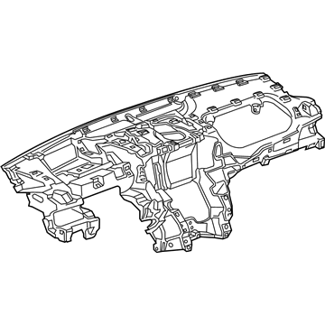 GM 22985725 Carrier Assembly, Instrument Panel