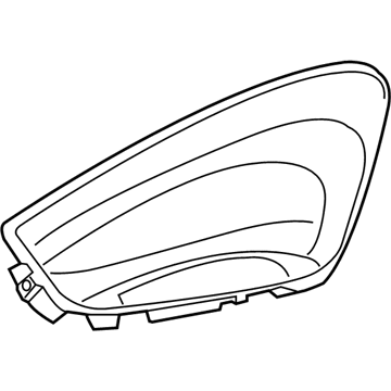 GM 13466979 Panel Assembly, Body Side Front Lower Trim *Atmosphere