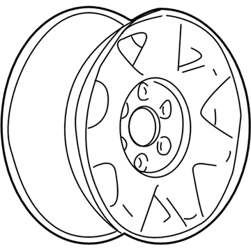 2004 GMC Sierra Spare Wheel - 15099907