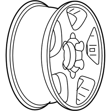 2006 GMC Canyon Spare Wheel - 9595548