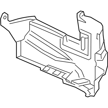 GM 84290245 Trim Assembly, Rear Compartment Side *Black