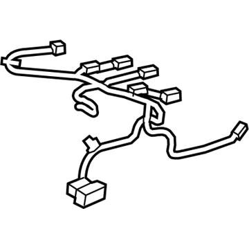 GM 22786522 Harness Assembly, Driver Seat Wiring