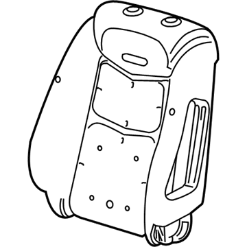 GM 84085982 Pad Assembly, Front Seat Back