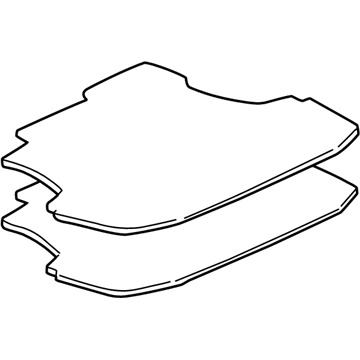 GM 25753782 Trim Assembly, Rear Compartment Floor Panel