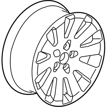 2014 Buick LaCrosse Spare Wheel - 9011323