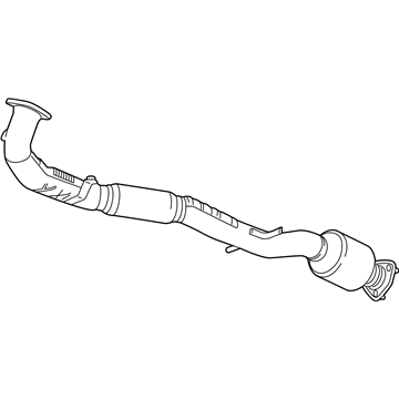 GM 23410392 EXHAUST FRONT PIPE ASSEMBLY