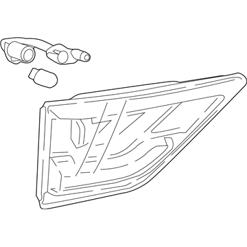 GM 84756831 Lamp Assembly, Rear Clsr Sig