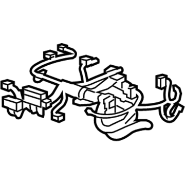 GM 22801629 Harness Assembly, Driver Seat Adjuster Wiring