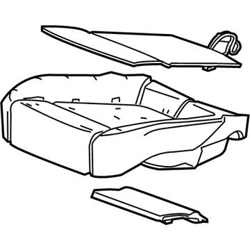GM 94550586 Pad Assembly, Front Seat Cushion