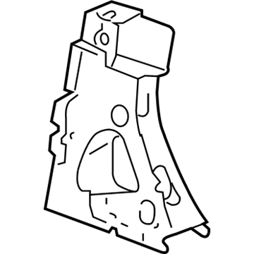 GM 23509023 Extension Assembly, Rear Seat Back Body Panel