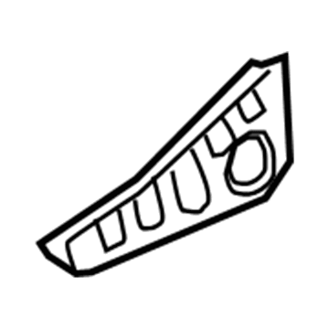 GM 84081179 Extension, Underbody Side Rail