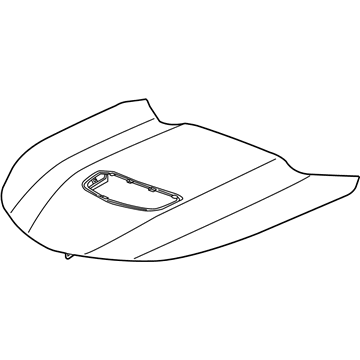 84064153 - Genuine GM HOOD ASM