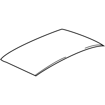 GM 22970147 Decal, Roof Panel *Ashen Gray Mount