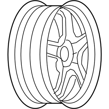 Saturn Aura Spare Wheel - 19149985