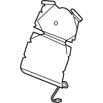 GM 84410328 Heater Assembly, R/Seat Bk