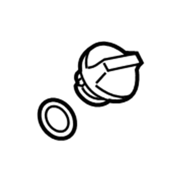 12667313 - Genuine GM Cap Assembly, Oil Filler