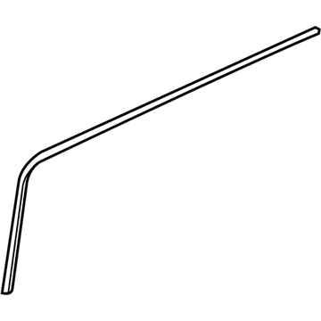 GM 20832875 Weatherstrip Assembly, Front & Rear Side Door Upper Auxiliary