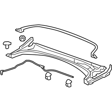 GM 23332839 Panel Assembly, Air Inlet Grille