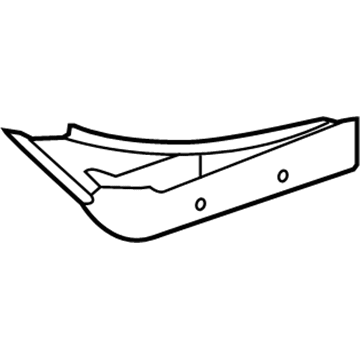 GM 92257147 Extension, Body Side Outer Panel Rear