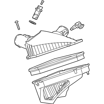 2019 Cadillac CTS Air Filter - 23379135