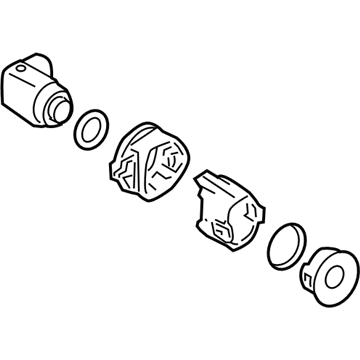 GM 89047027 Sensor Kit,Rear Object