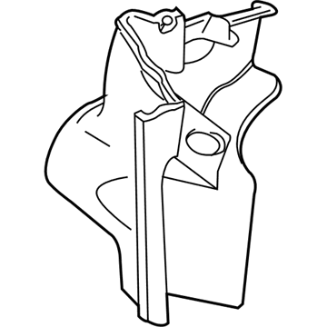 GM 92121939 Duct, Front Intake Air