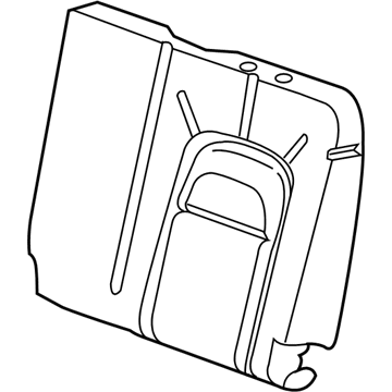 GM 23380672 Pad Assembly, Rear Seat Back