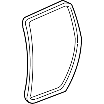 2004 Chevrolet Trailblazer Door Seal - 15128083