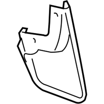 GM 25821137 Guard,Front Mud