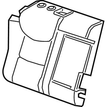 GM 84051432 Pad Assembly, Rear Seat Back