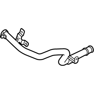 GM 12650544 Radiator Coolant Outlet Pipe Assembly