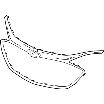 84473374 - Genuine GM Grille Assembly, Front