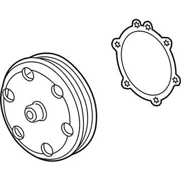 GM Water Pump - 12687616