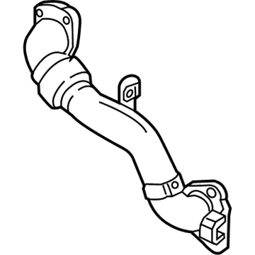 GM 12688021 EXHAUST TURBO INLET PIPE ASSEMBLY