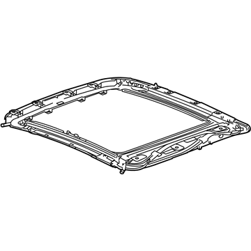 GM 22885809 Frame Assembly, Sun Roof
