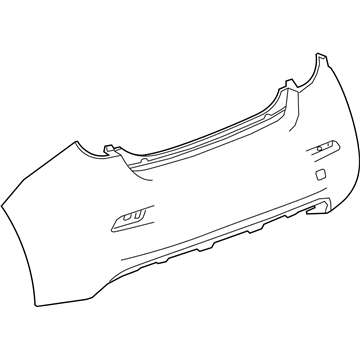95489506 - Genuine GM Rear Bumper Cover