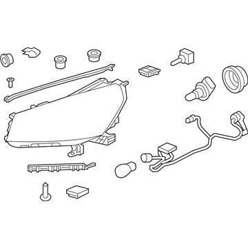 GM 23391885 Headlamp Assembly