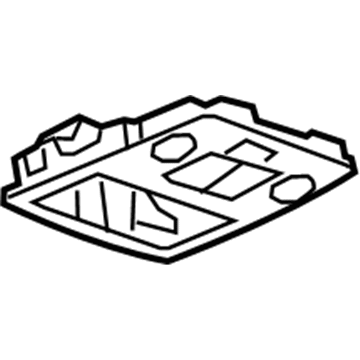 GM 42424646 Console Assembly, Roof *Light Ash Grr