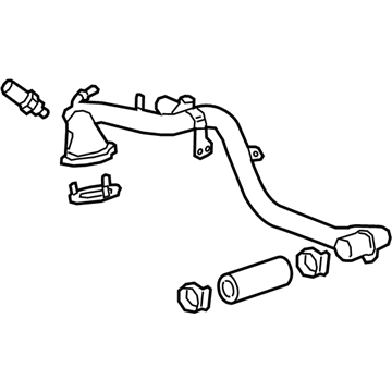 GM 12701678 EXHaust Manifold OUTLET Pipe Assembly