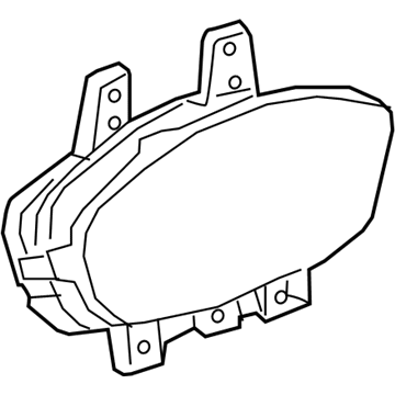 Chevrolet Spark Speedometer - 42680493