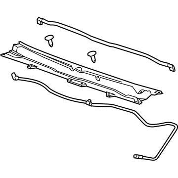 GM 23318845 Panel Assembly, Air Inlet Grille