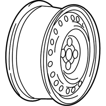Chevrolet Sonic Spare Wheel - 42644286