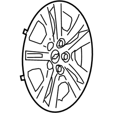 GM 94538398 Wheel Trim Cover Assembly